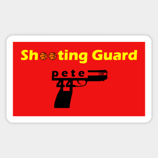 Pistol Pete Maravich Hawks Magnet